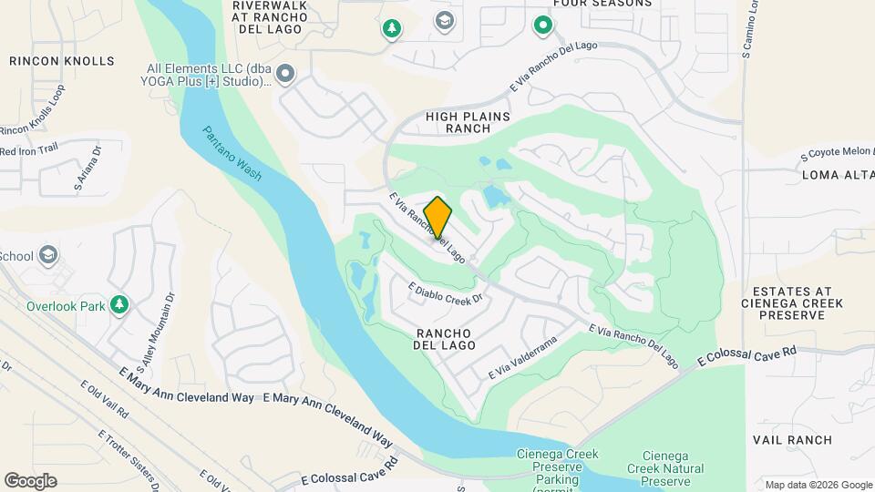 13621 E Hampden Green Way Mapa y Detalles de la Ubicación