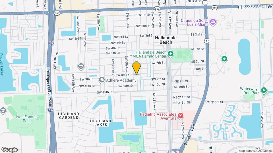 415 SW 8th St Map and Location Details