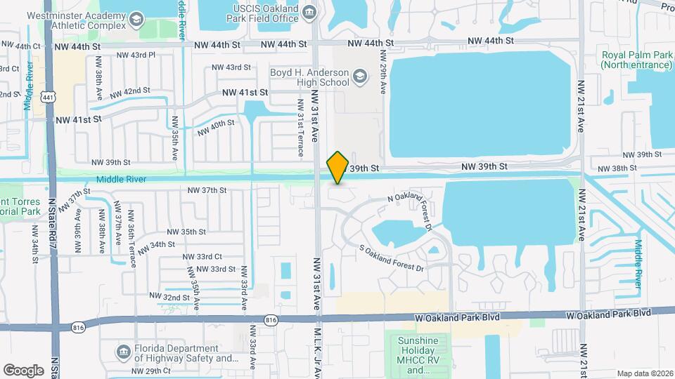 3095 N Oakland Forest Dr Map and Location Details