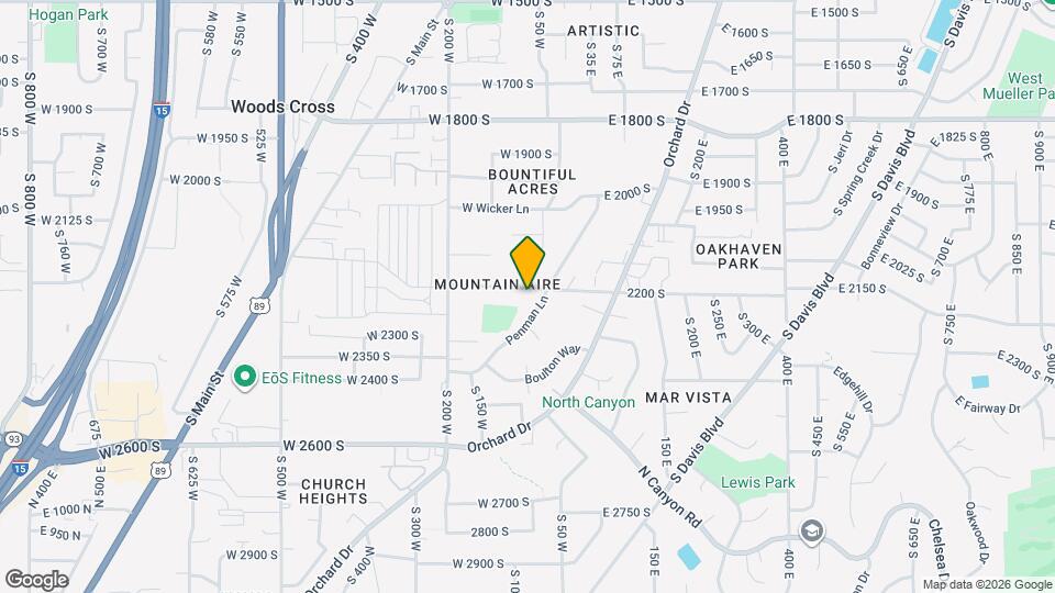 59 W 2200 S Map and Location Details