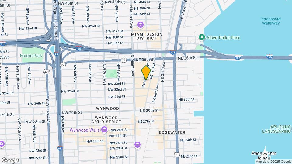 3256 NE 1st Ave Map and Location Details