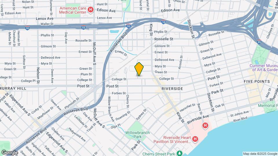 2813 College St Map and Location Details