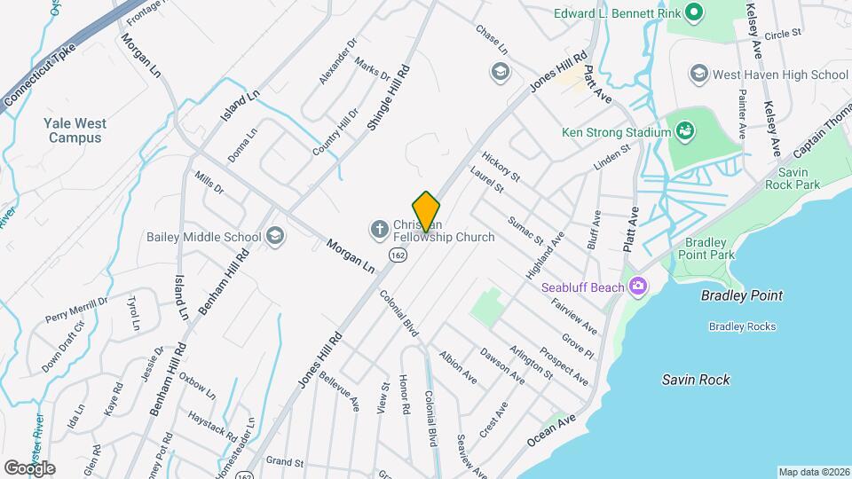 82 Parker Ave Map and Location Details