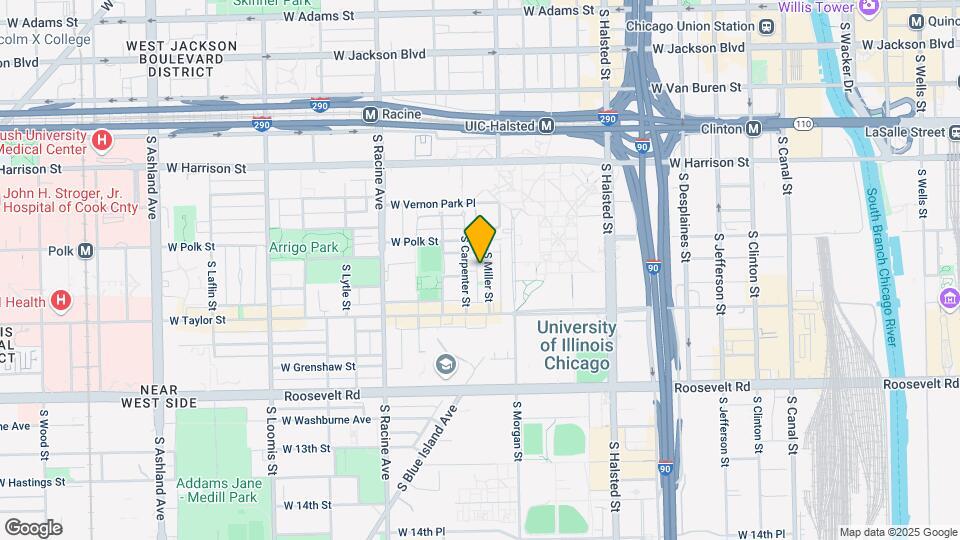 834 S Miller St Map and Location Details