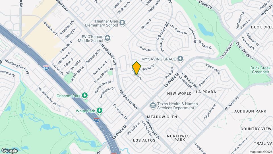 5231 Barcelona Dr Map and Location Details