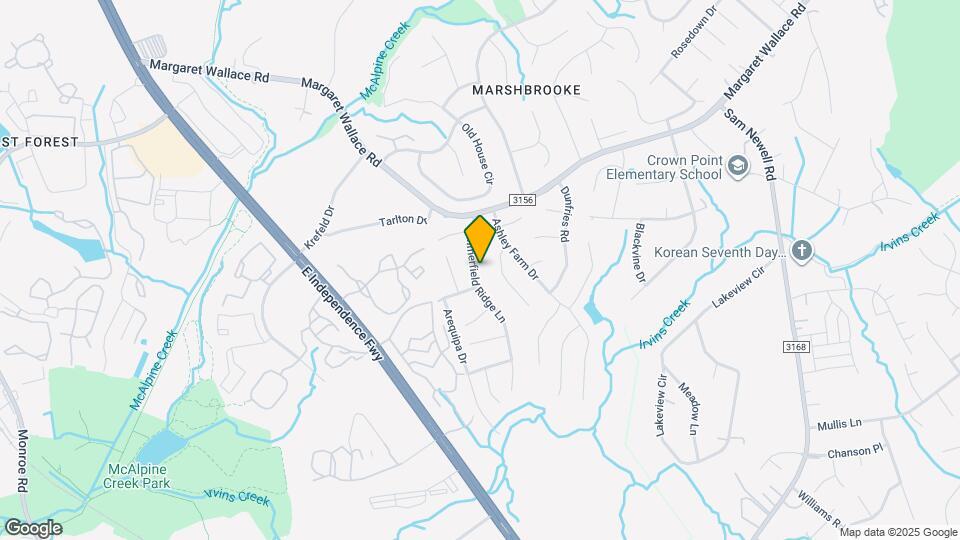 3414 Summerfield Ridge Ln Map and Location Details