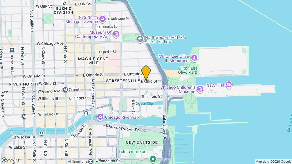 463 E Ohio St Map and Location Details