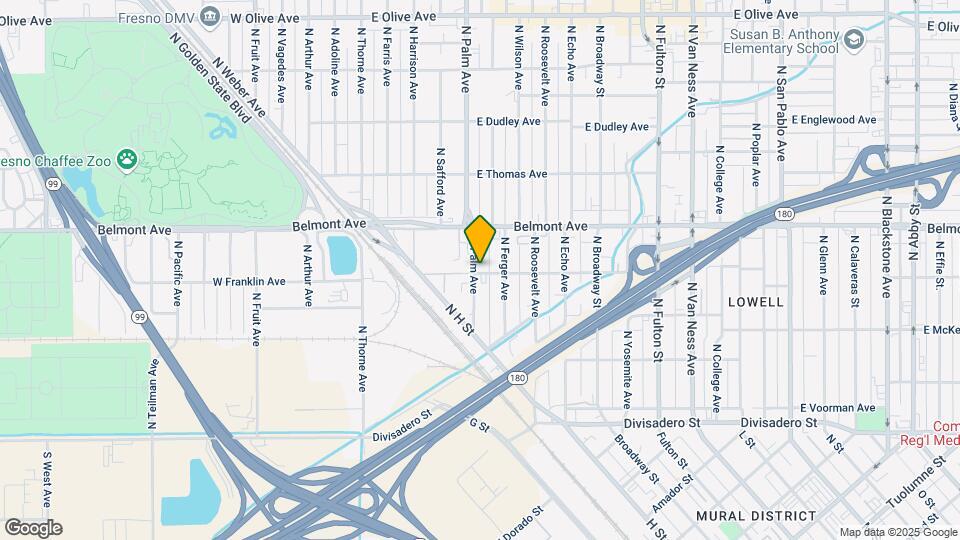 305 E Franklin Ave Map and Location Details