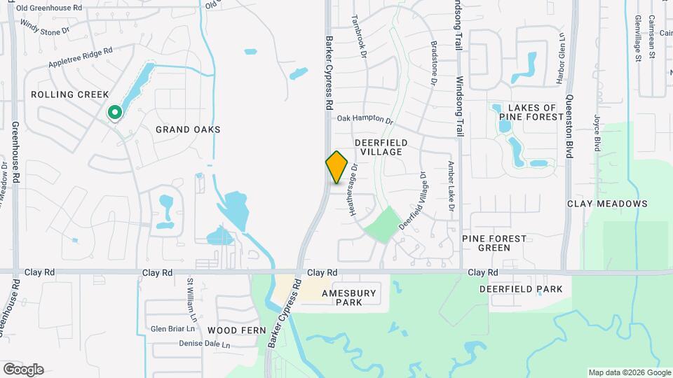 18310 Spellbrook Dr Map and Location Details