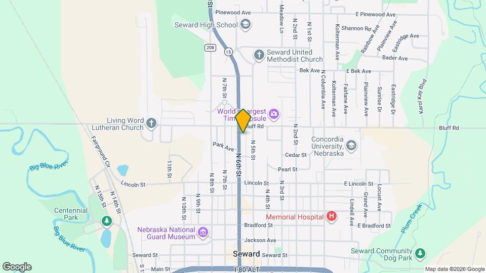 914 N 6th St Map and Location Details