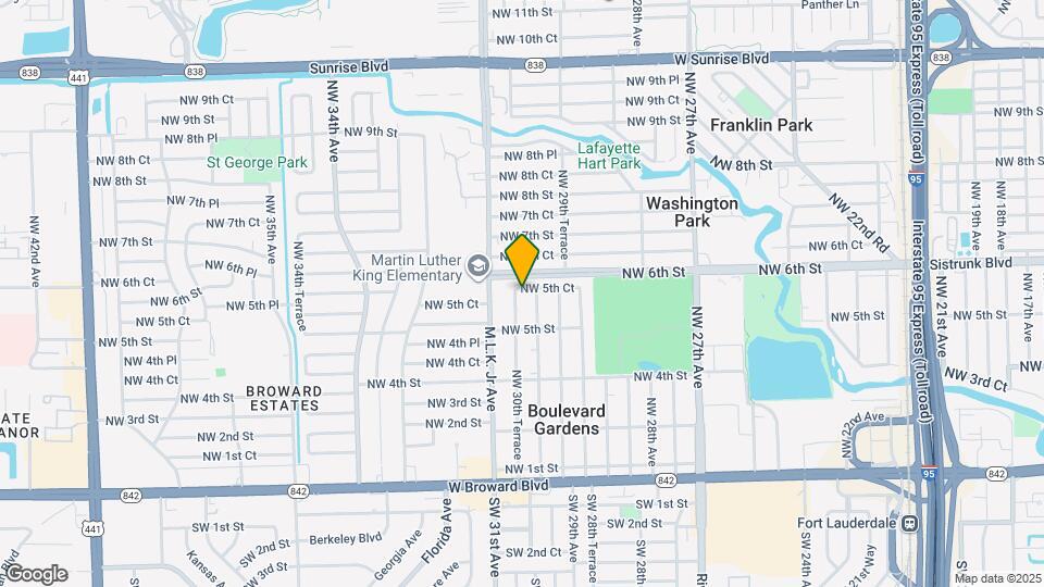 3050 NW 5th Ct Map and Location Details