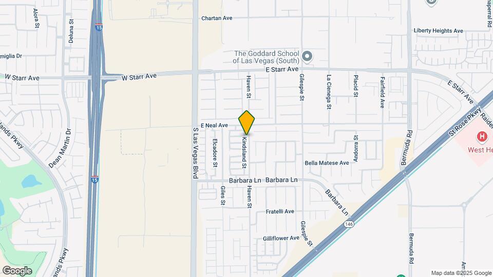 11540 Kindsland St Mapa y Detalles de la Ubicación