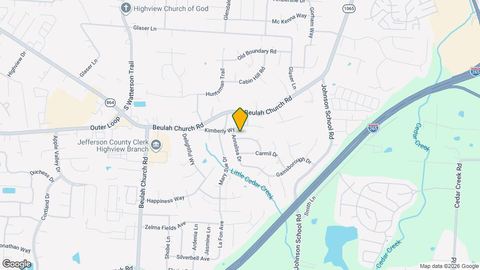 8403 Robin Hill Dr Map and Location Details