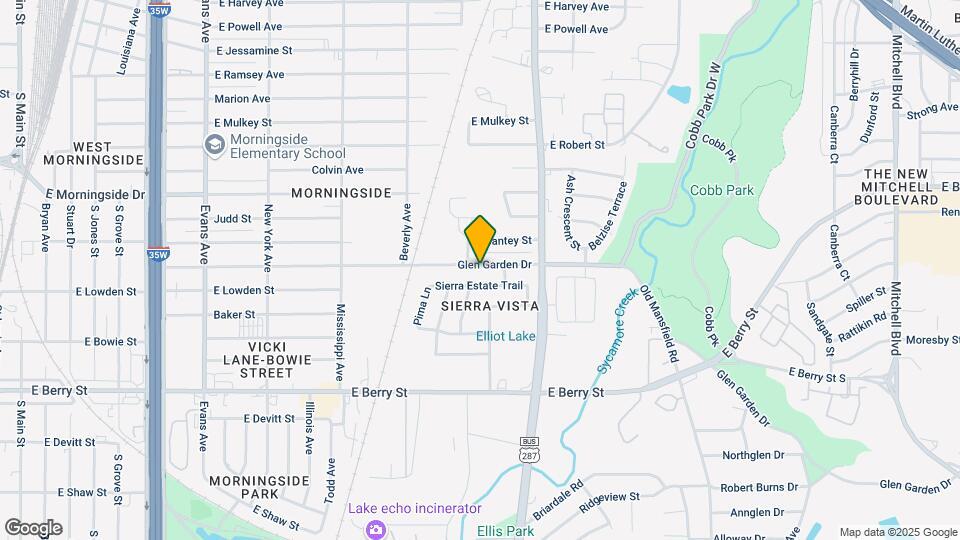 1412 Glen Garden Dr Map and Location Details