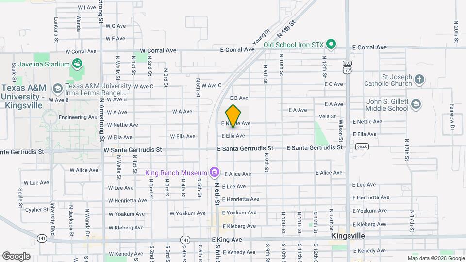 802 N 7th St Map and Location Details