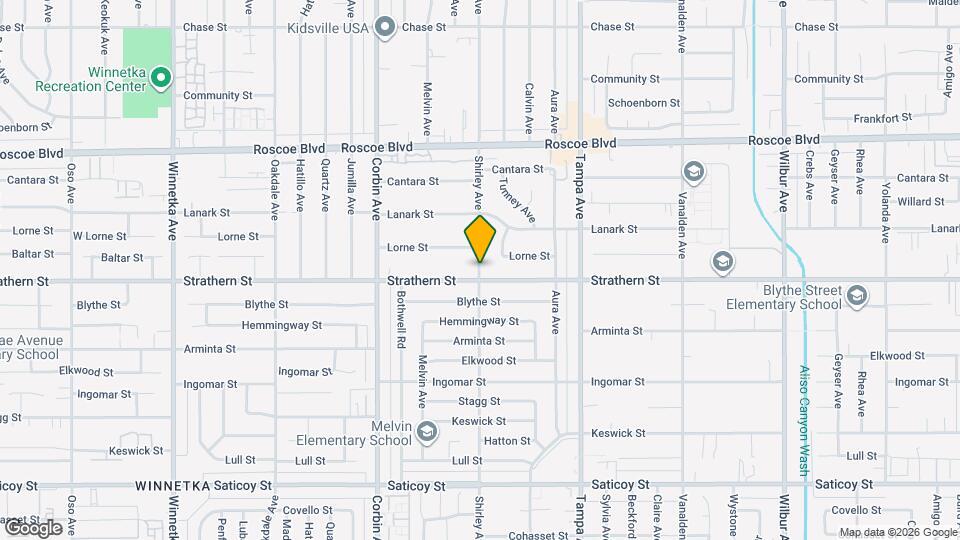 8004 Shirley Ave Map and Location Details