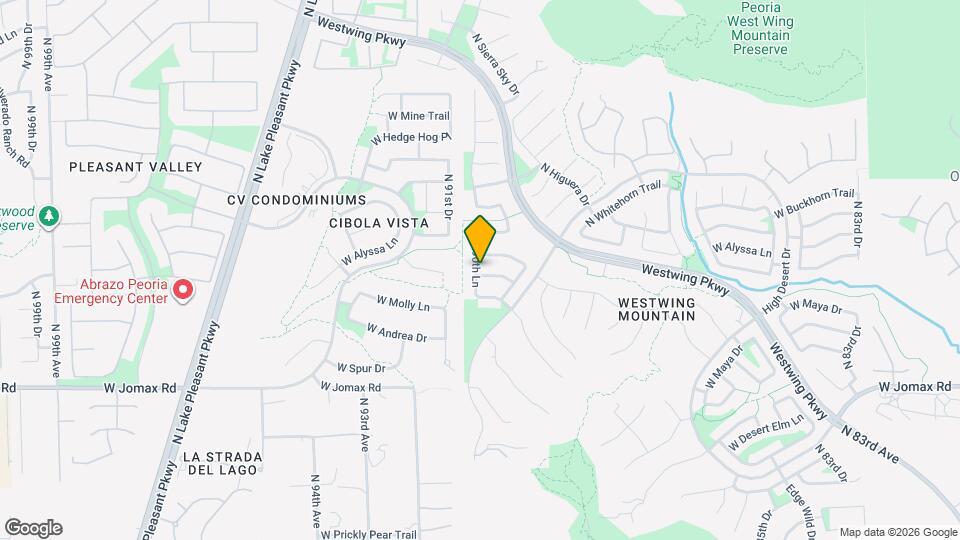 9058 W Redbird Rd Map and Location Details