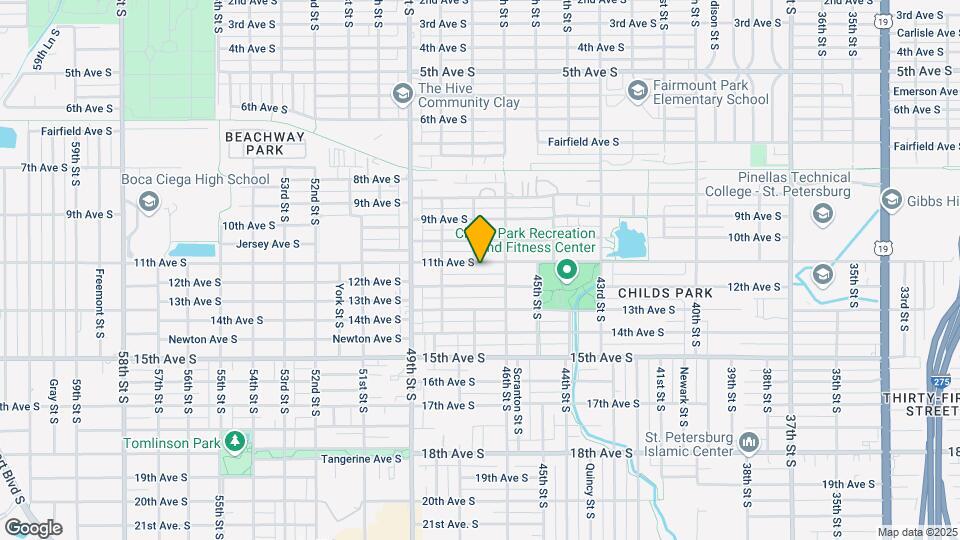 4660 11th Ave S Map and Location Details