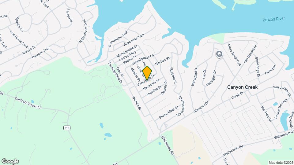 2217 Forest Hill Ln Map and Location Details