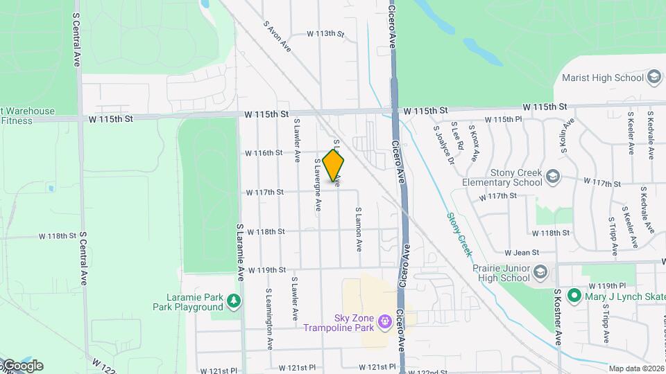 11668 S Laporte Ave Map and Location Details