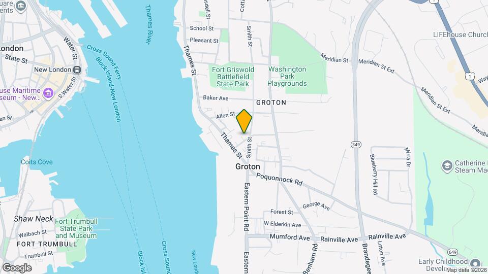 32 Ledyard Ave-Unit -1 Map and Location Details