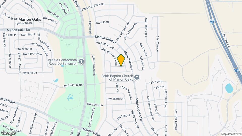 2680 SW 151st Pl Map and Location Details