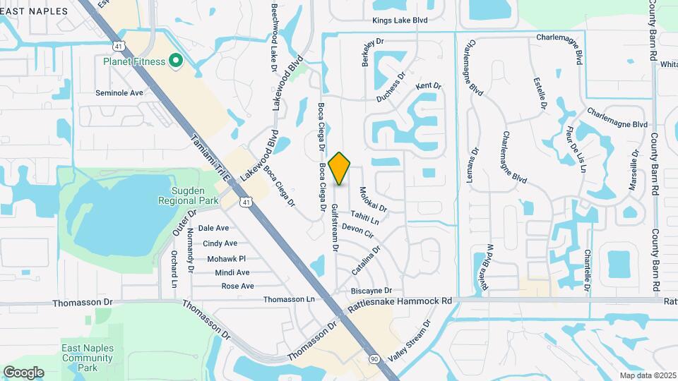 4241 Gulfstream Dr Map and Location Details