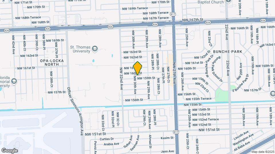 2971 NW 159th St Map and Location Details