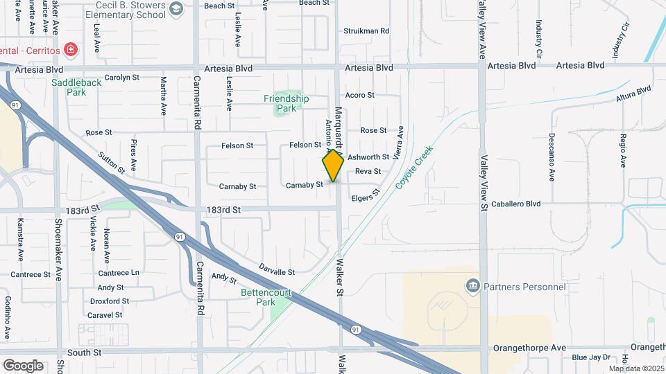 18102 Antonio Ave Map and Location Details