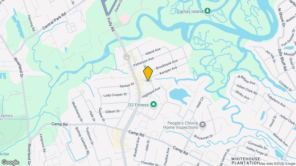 823 Jordan St Map and Location Details