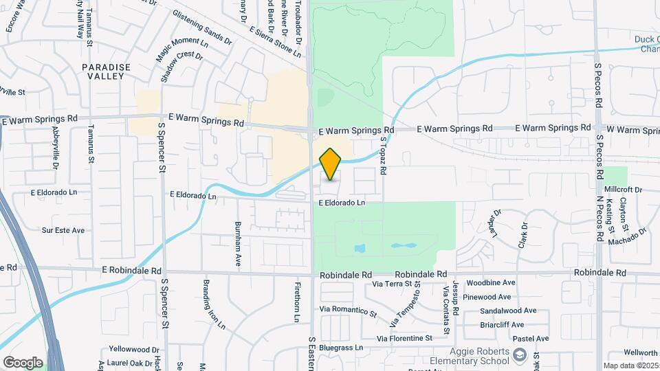 7450 S Eastern Ave Map and Location Details