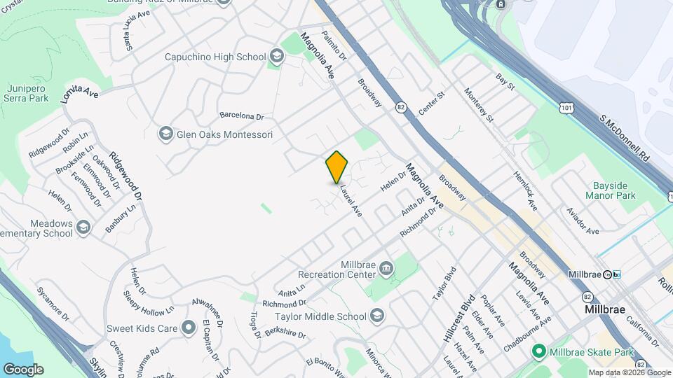 408 Green Hills Dr Map and Location Details