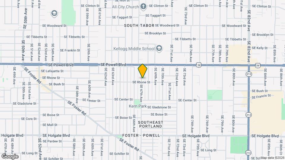 3654 SE 67th Ave Map and Location Details