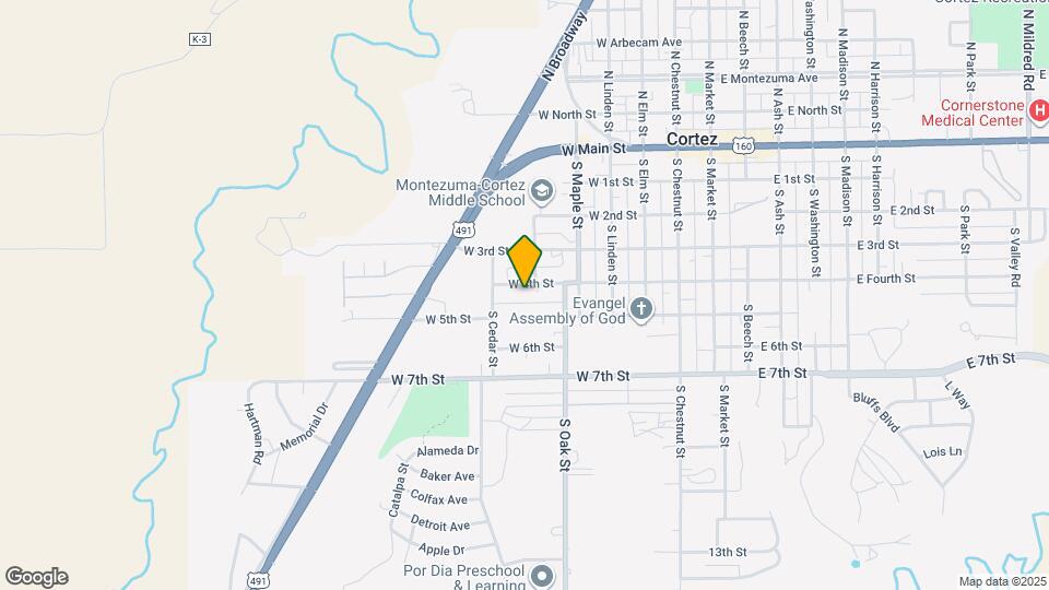 507 W 4th St Map and Location Details