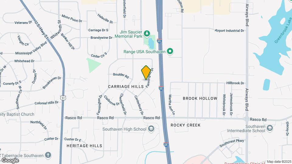 8287 Farmington Dr E Map and Location Details