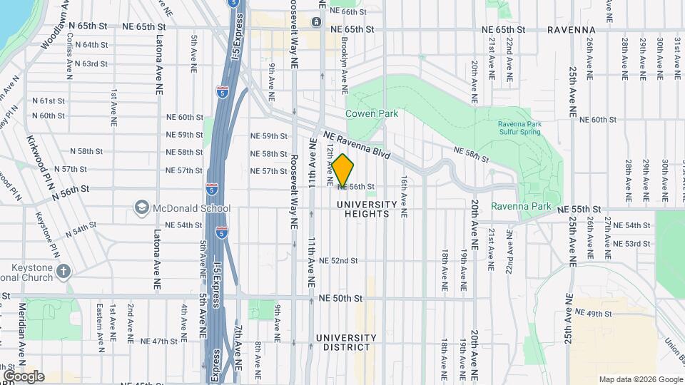 5521 Brooklyn Ave NE Map and Location Details