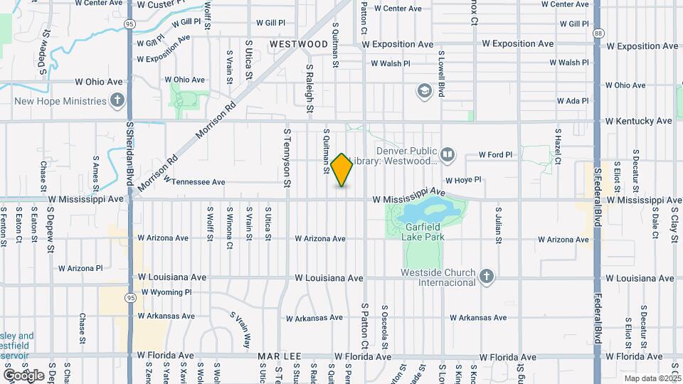 1085 S Perry St Map and Location Details