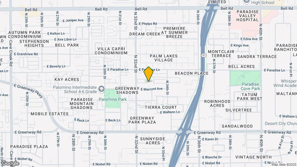 Paradise Valley Ranch MHC & RV Map and Location Details
