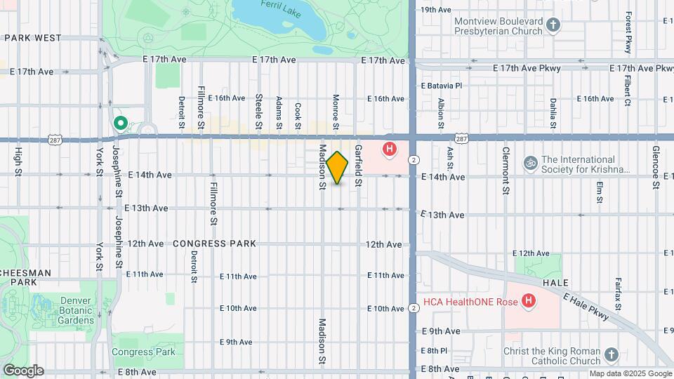 1355 Monroe St Mapa y Detalles de la Ubicación