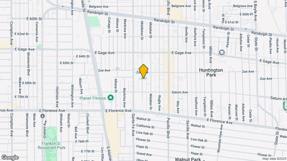 6710 Middleton St Map and Location Details