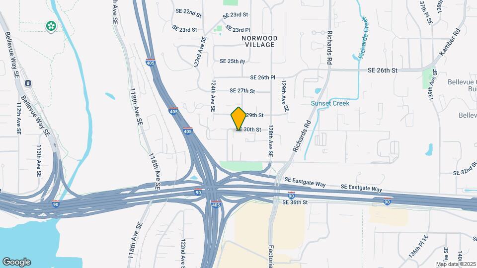12601 SE 30th St Map and Location Details