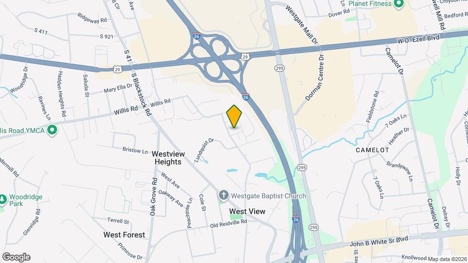 311 Weststone Walk Map and Location Details