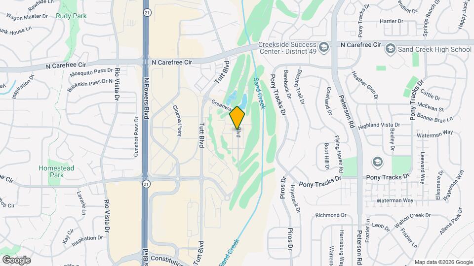 3560 Greenways Main Blvd Map and Location Details