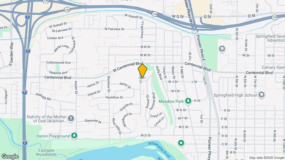 1005 Prescott Ln Map and Location Details