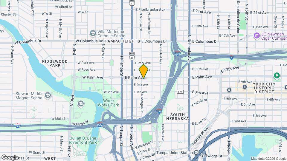 1907 N Morgan St Map and Location Details