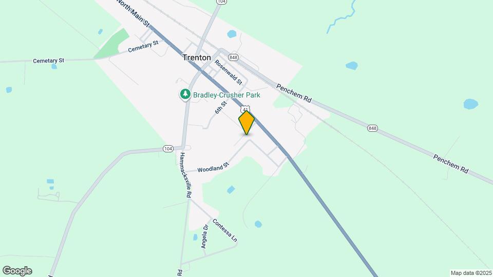 114 Ted's Trail Map and Location Details