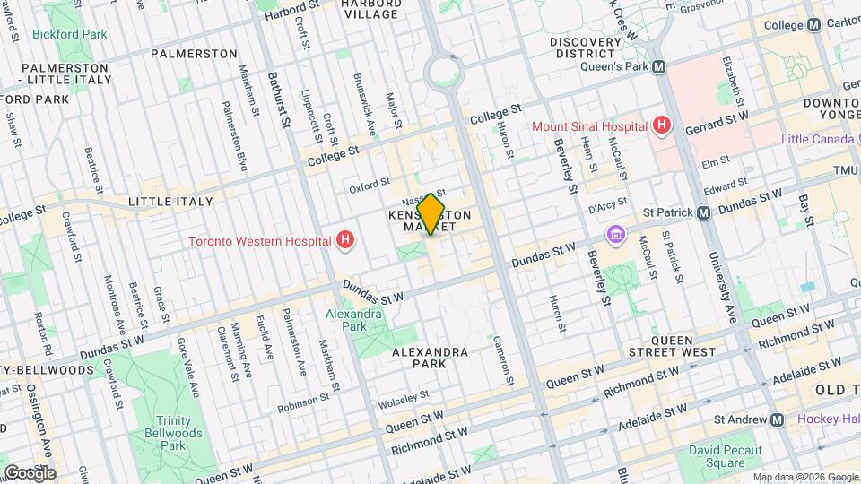 201 Augusta Ave Map and Location Details