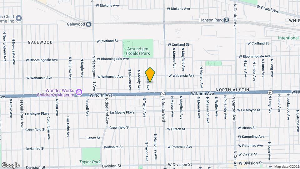 1635 N Meade Ave Map and Location Details