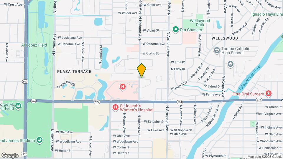 4517 N Habana Ave Map and Location Details