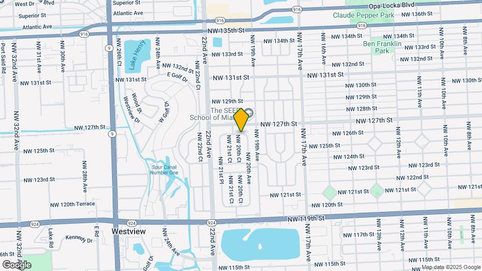 2020 NW 126th St Map and Location Details